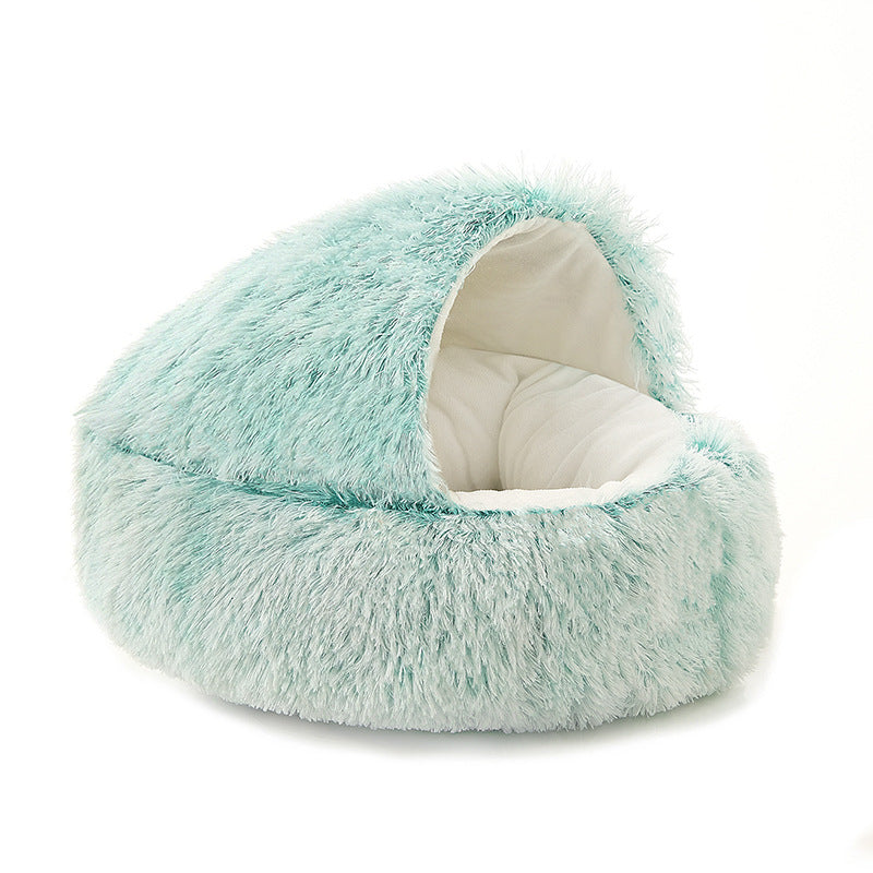 LuxeHaven™ – Il Letto Avvolgente per Gatti dal Gusto Raffinato